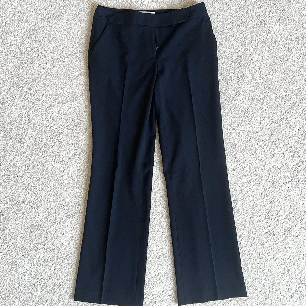 Black Calvin Klein Classic Fit Slacks